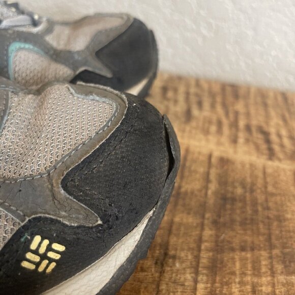 Columbia Kaibab BL3571-019 GrayTeal Techlite Hiking Trail Shoes Women's US 7.5 - Picture 9 of 14